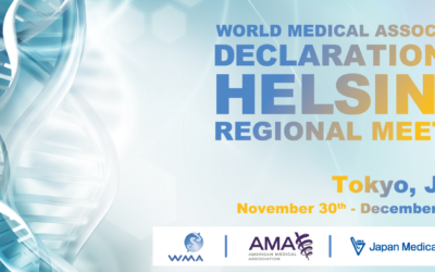 Prof. Fr. Joseph Tham,LC, at the World Medical Association’s Regional Expert Meeting in Pacific on the WMA Declaration of Helsinki